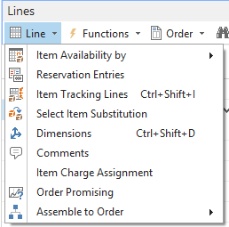 Item charge assignment in NAV