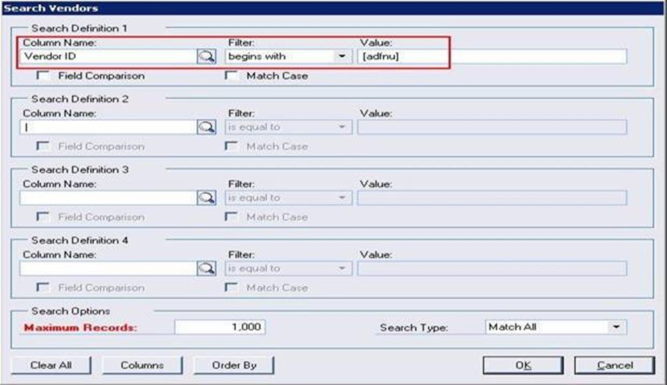 Microsoft Dynamics GP - Smartlist tip